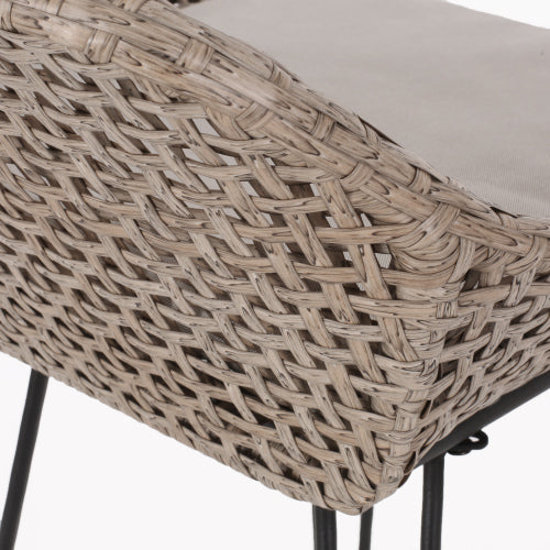 PE Rattan BAR STOOL