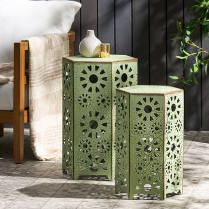 Outdoor ELIANA SIDE TABLE,2 PCS