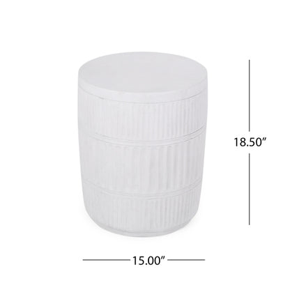 OUTDOOR PATIO END TABLE