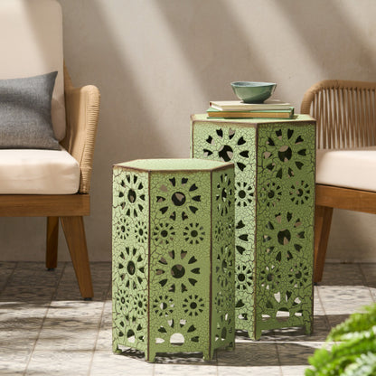 Outdoor ELIANA SIDE TABLE,2 PCS