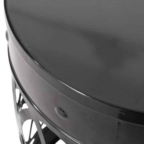 Outdoor Metal end Table -Large