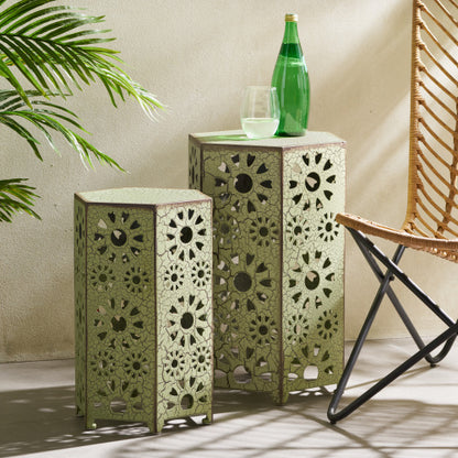 Outdoor ELIANA SIDE TABLE,2 PCS