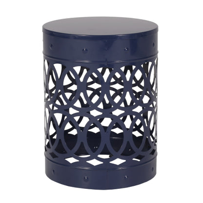 Outdoor Metal end Table -Large