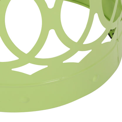 Outdoor Metal end Table -Large