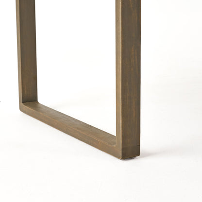 Outdoor Expandable Acacia Wood Dining Table, Gray