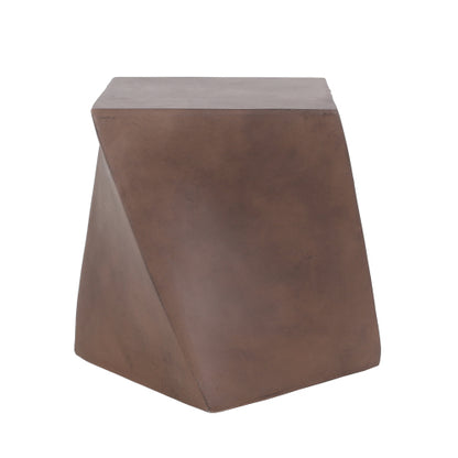 Outdoor LightWeight Concrete Side Table