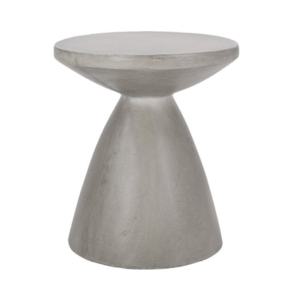 Outdoor LightWeight Concrete Side Table