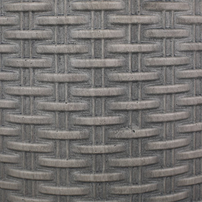 Outdoor Lightweight End Table Round Concrete Outdoor Side Table