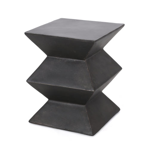 Outdoor Lightweight Concrete Side Table