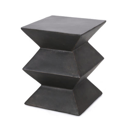 Outdoor Lightweight Concrete Side Table