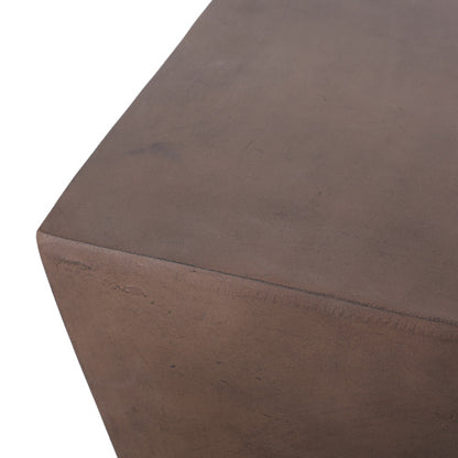 Outdoor LightWeight Concrete Side Table