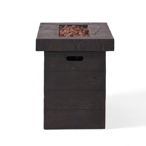 CUSTER 45'RECTANGULAR MGO FIRE PIT - 50,000 BTU