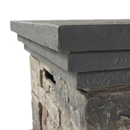 RECTANGLE MGO FIRE PIT - 50 000 BTU