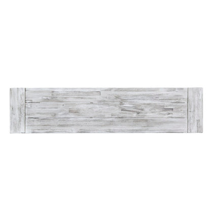 Outdoor Carlisle Benches, Sandblasted Light Gray + Black(Set of 2)