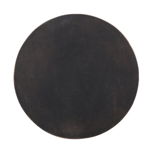 Outdoor LightWeight Concrete Side Table,Copper