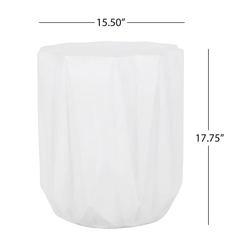 Outdoor LightWeight Concrete Side Table