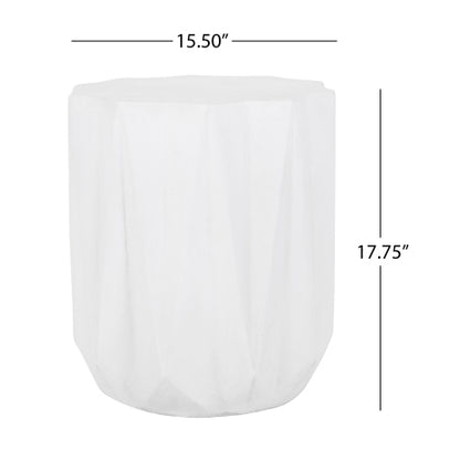 Outdoor LightWeight Concrete Side Table