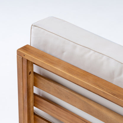 OANA 3-Piece LOVE SEAT SET WITH COFFEE TABLE, BEIGE