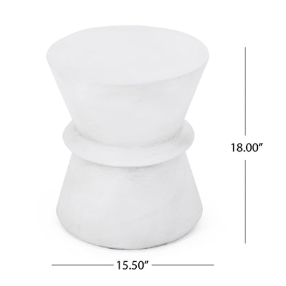 Outdoor LightWeight Concrete Side Table