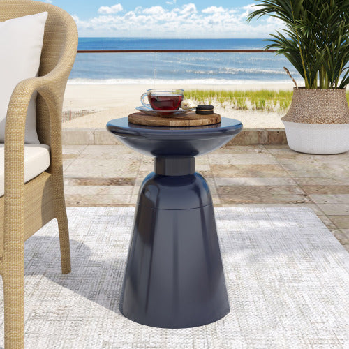 Outdoor Metal end Table -Large