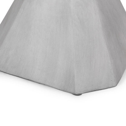 Outdoor LightWeight Concrete Side Table