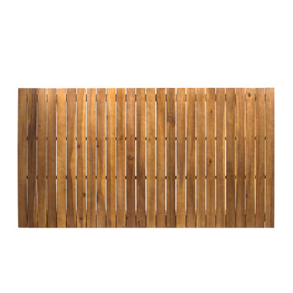 Outdoor 69" Solid Wood Dining Table