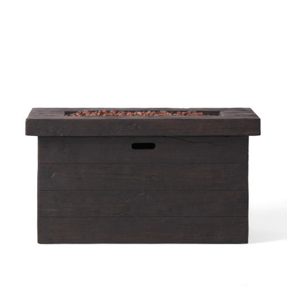 CUSTER 45'RECTANGULAR MGO FIRE PIT - 50,000 BTU