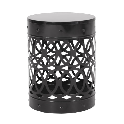 Outdoor Metal end Table -Large