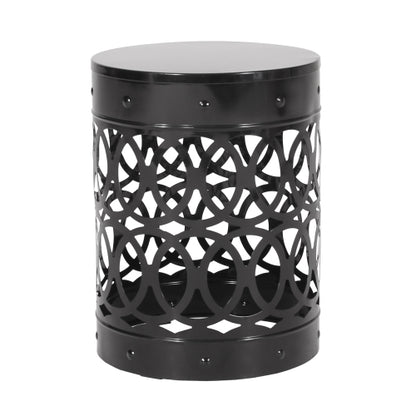 Outdoor Metal end Table -Large