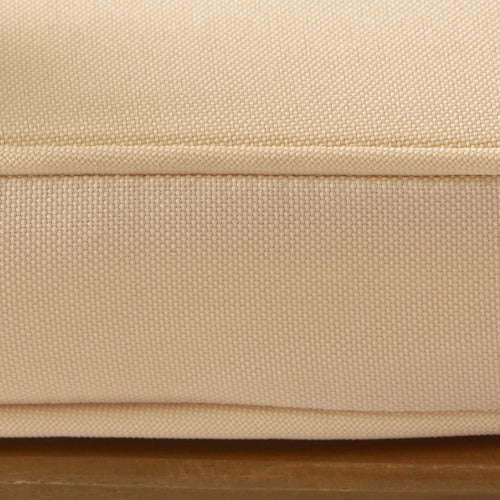 Acacia Wood Patio Outdoor Rocking Chair with Water Resistant Cushions Slat Panel Design