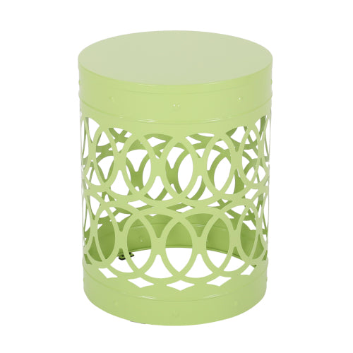 Outdoor Metal end Table -Large