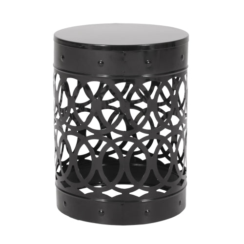 Outdoor Metal end Table -Large