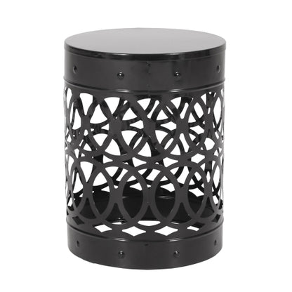 Outdoor Metal end Table -Large