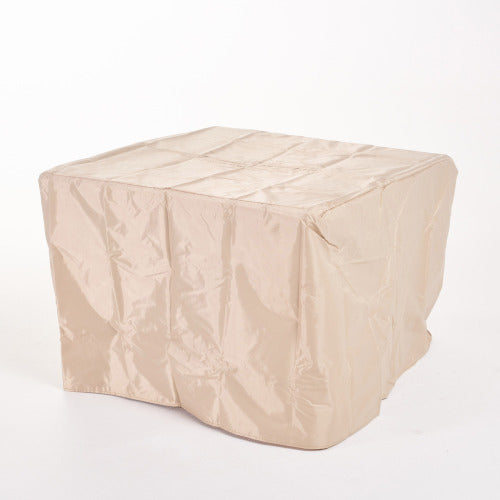 ANCHORAGE 32'' WOOD SQUARE MGO FIRE PIT BROWN - 40,000 BTU